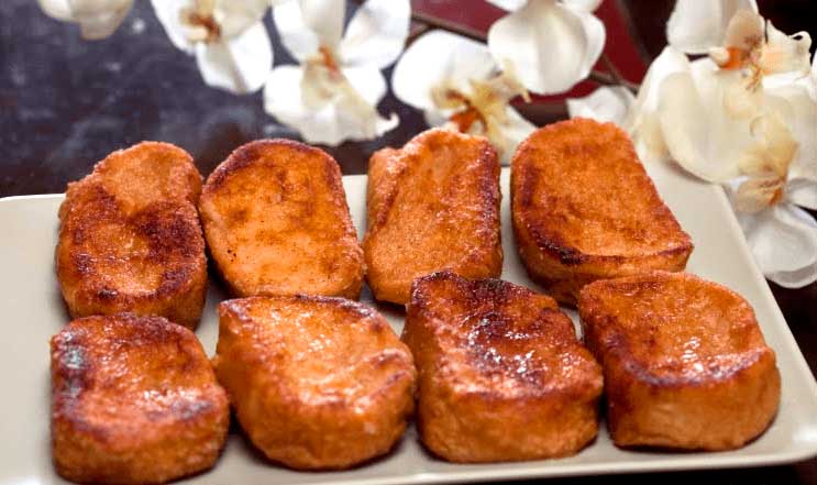 receta torrejas nicaragüenses